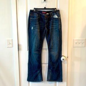 UnionBay True Boot Dark Denim Jeans Sz 9